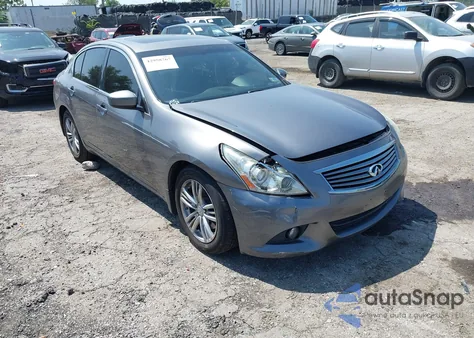 2013 Infiniti G37X z USA, uszkodzony, nr VIN JN1CV6AR3DM762044